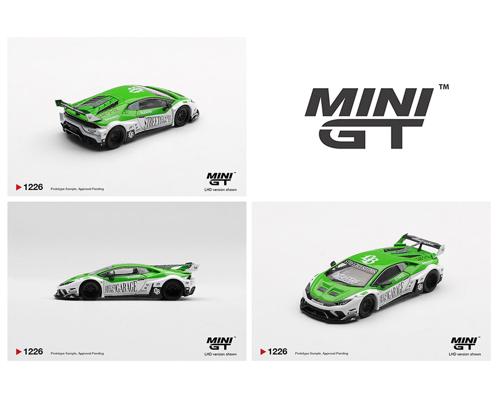 [Preorder] Mini GT 1:64 LB★WORKS Lamborghini Huracán GT STREET CUSTOMS MGT01226-BL
