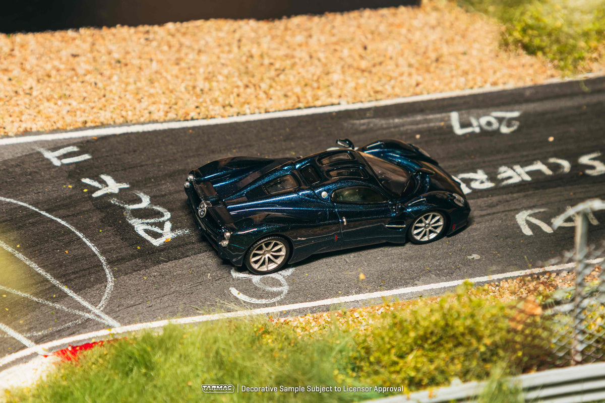 [Preorder] Tarmac Works 1:64 Pagani Utopia Blue Metallic T64G-TL055-BL