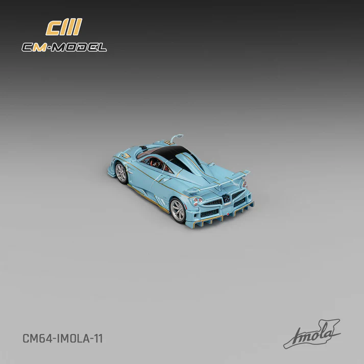 [Preorder] CM Model 1:64 Pagani Imola Azzurro Sardegna CM64-IMOLA-11