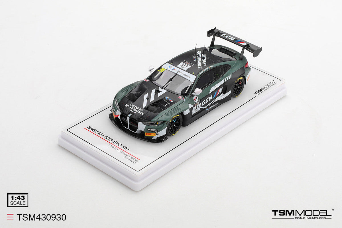 [Preorder] TSM 1:43 BMW M4 GT3 EVO #31 Team WRT 2025 IGTC Suzuka 1000 km TSM430930