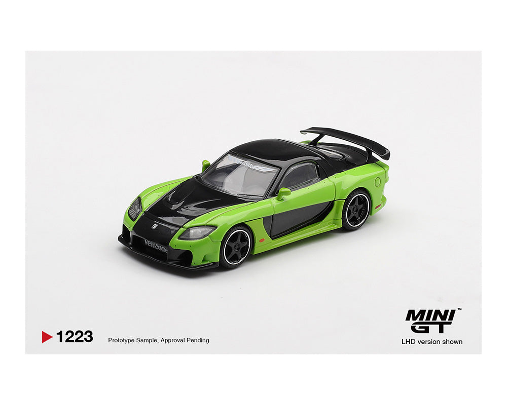[Preorder] Mini GT 1:64 Mazda RX-7 VeilSide Fortune7- Green MGT01223-BL