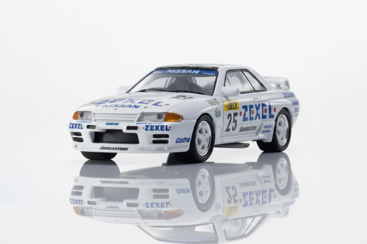Kyosho 1:64 ZEXEL SKYLINE GT-R (R32) #25 with LED 07012LE