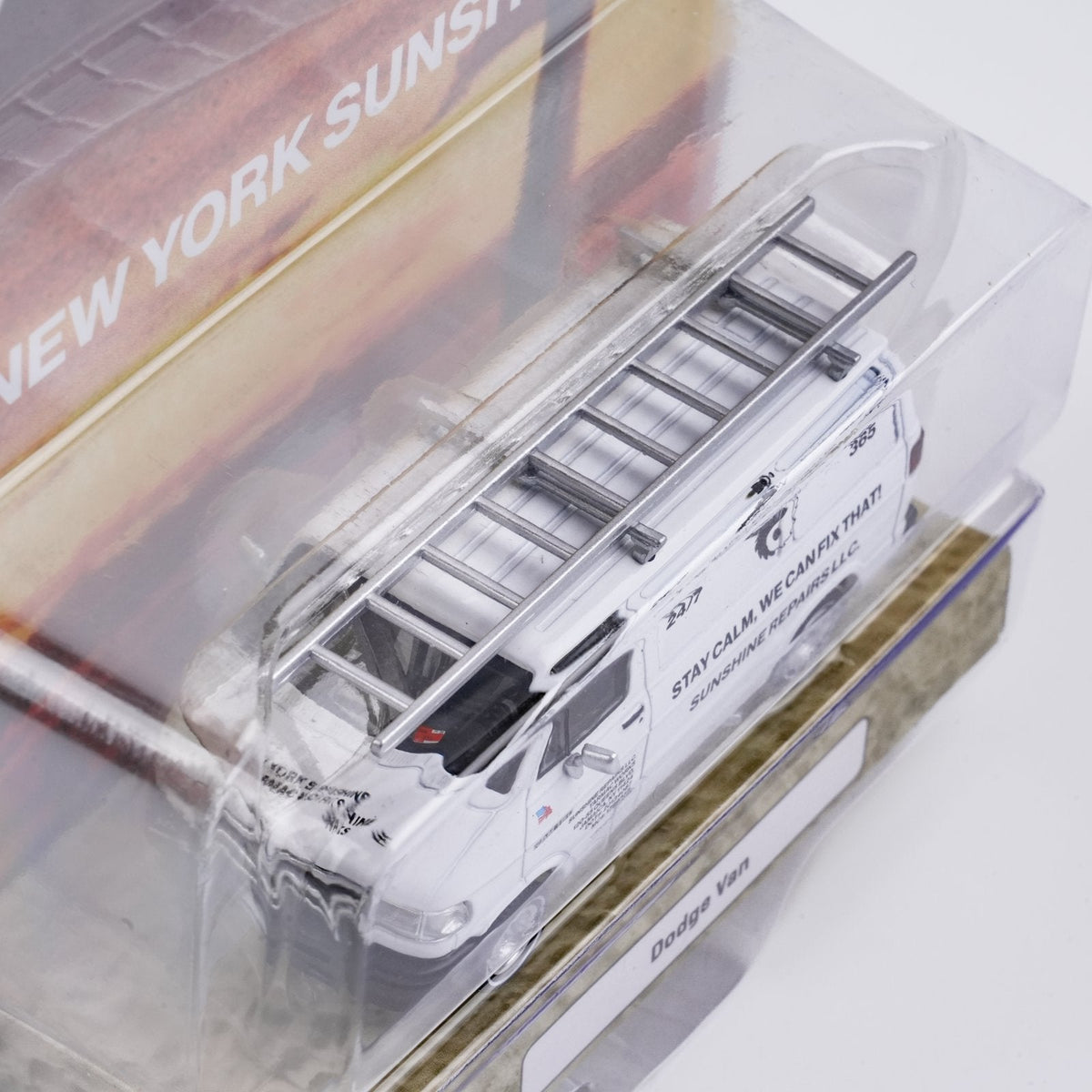 Tarmac Works 1:64 Dodge Van, New York Sunshine T64G-032-NYS
