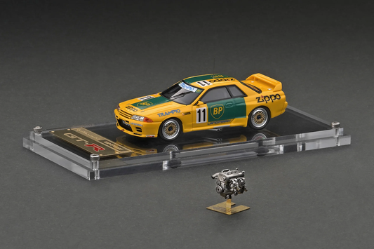 Ignition Model 1:64 BP OIL TRAMPIO GT-R (#11) 1993 JTC With RB26 Engine GrA IG2693