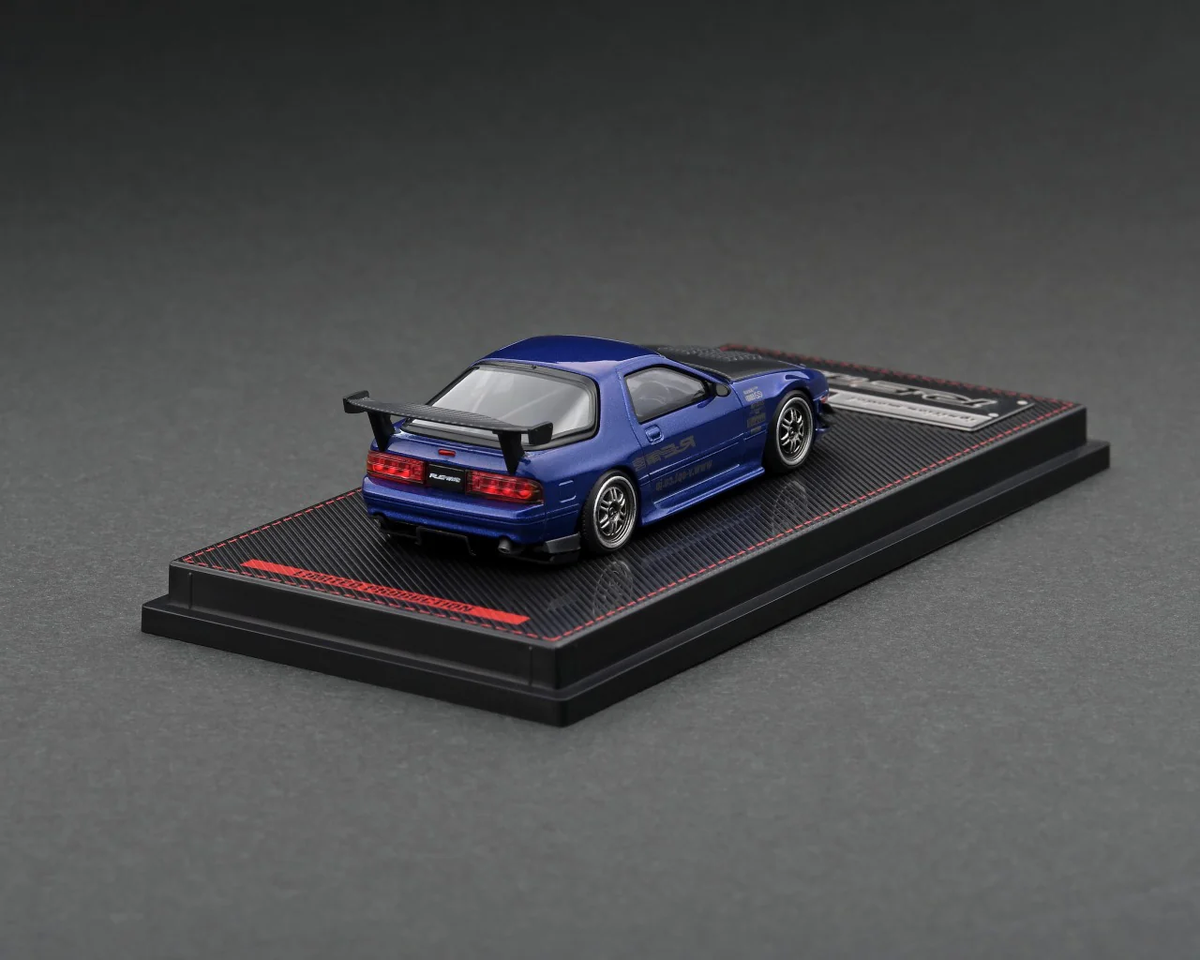 Ignition Model 1:64 Mazda RX-7 (FC3S) RE Amemiya Blue Metallic IG2492