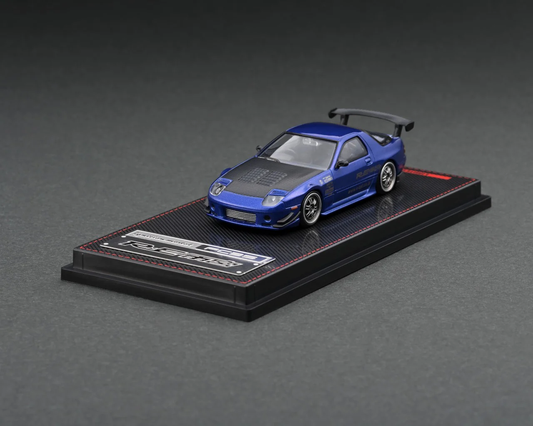 Ignition Model 1:64 Mazda RX-7 (FC3S) RE Amemiya Blue Metallic IG2492