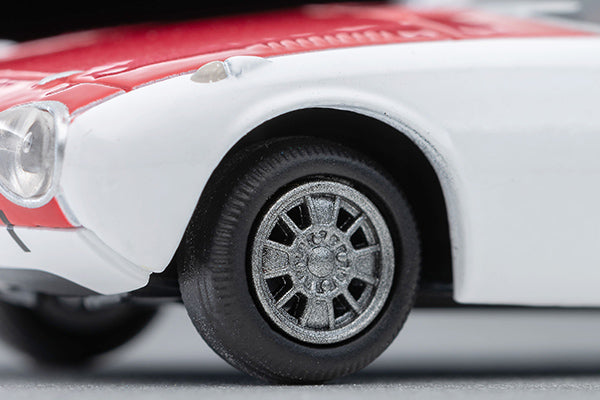 TLV Tomica Limited Vintage 1:64 Toyota Sports 800 Custom color specification (white/red) 1965 LV-215a