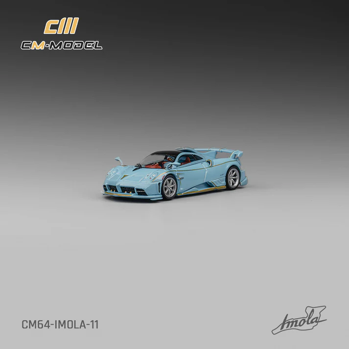 [Preorder] CM Model 1:64 Pagani Imola Azzurro Sardegna CM64-IMOLA-11
