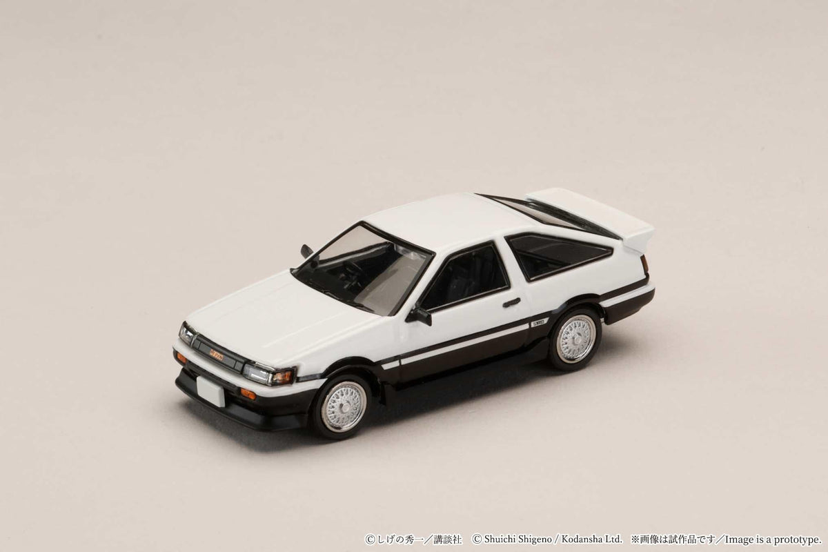[Preorder] Hobby Japan 1:64 Toyota COROLLA LEVIN (AE86)/Initial D Wataru Akiyama vs Takumi Fujiwara HJDMD008B