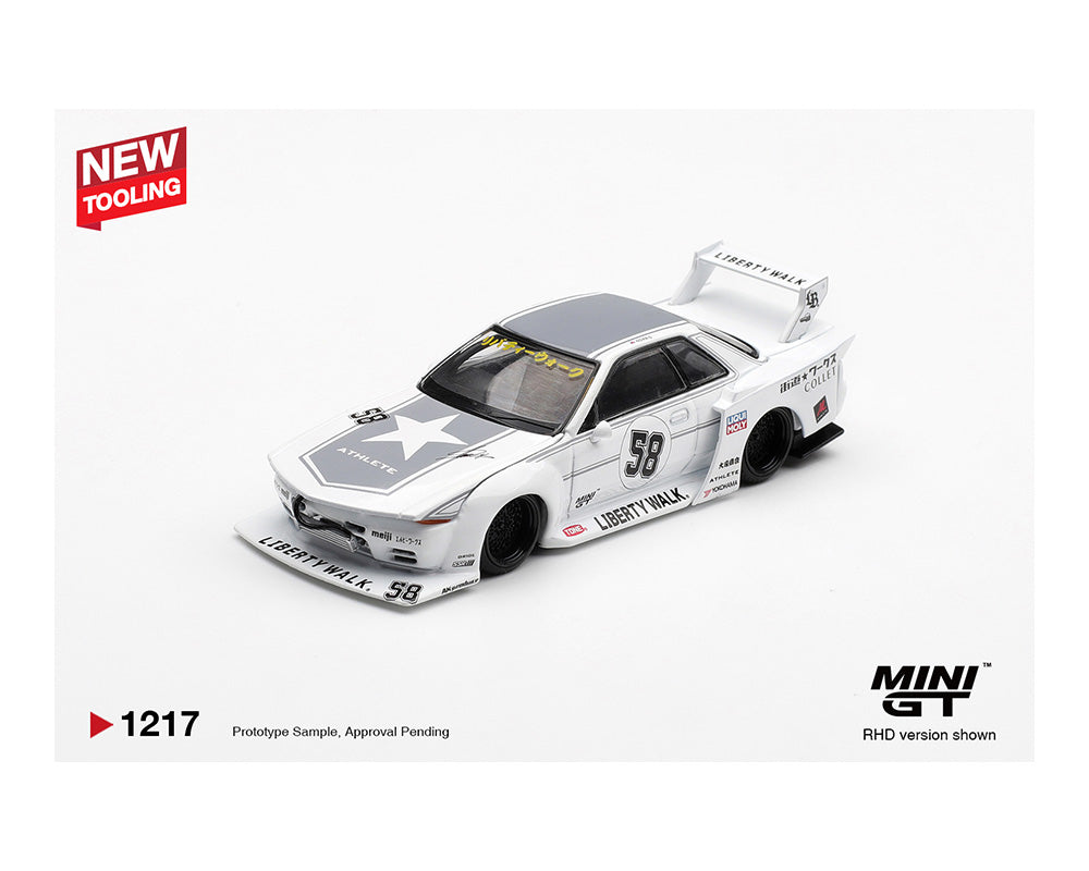 [Preorder] Mini GT 1:64 Nissan GT-R32 LB-Kaido Works TAS 2025 MGT01217-BL