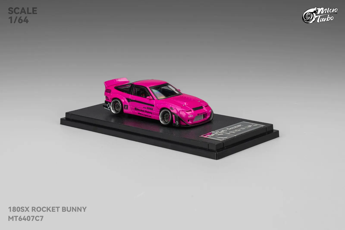 Microturbo 1:64 Custom 180SX RB Magenta MT6407C7