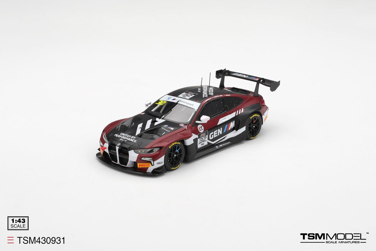 [Preorder] TSM 1:43 BMW M4 GT3 EVO #32 Team WRT  2025 IGTC Suzuka 1000 km Winner TSM430931
