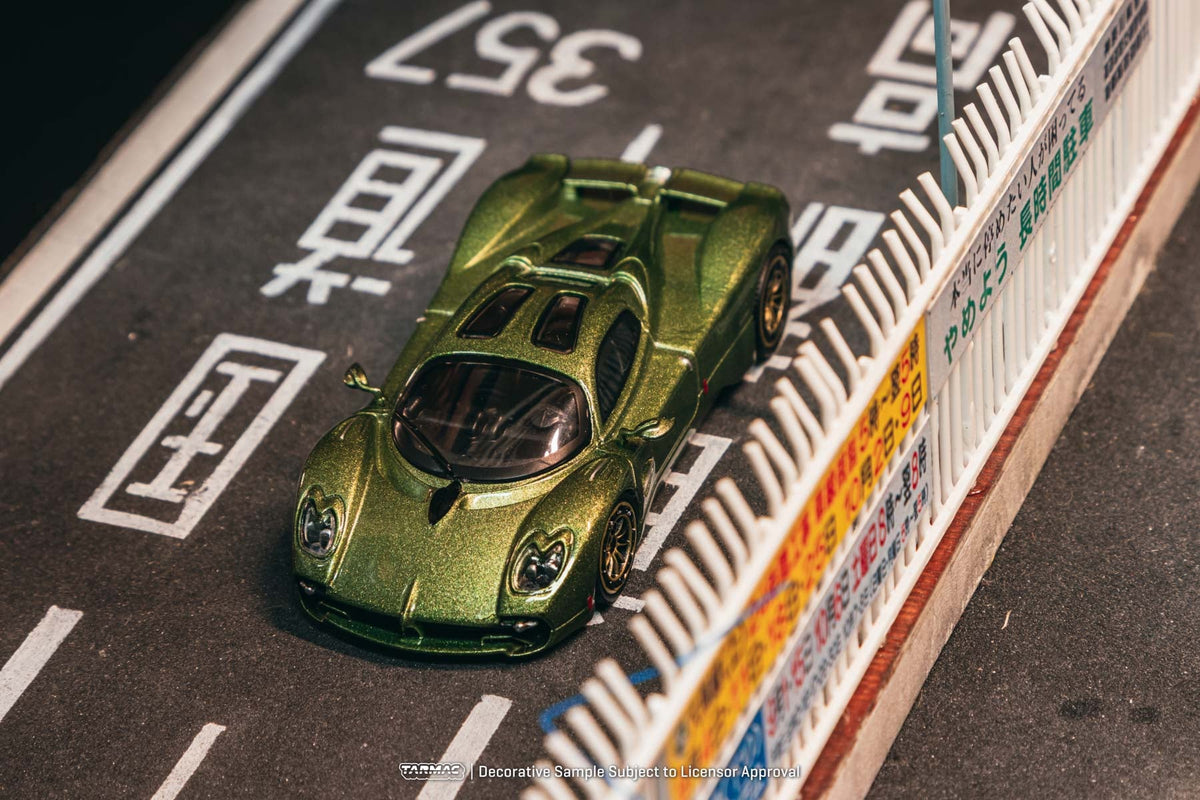 [Preorder] Tarmac Works 1:64 Pagani Utopia Green Metallic T64G-TL055-GR