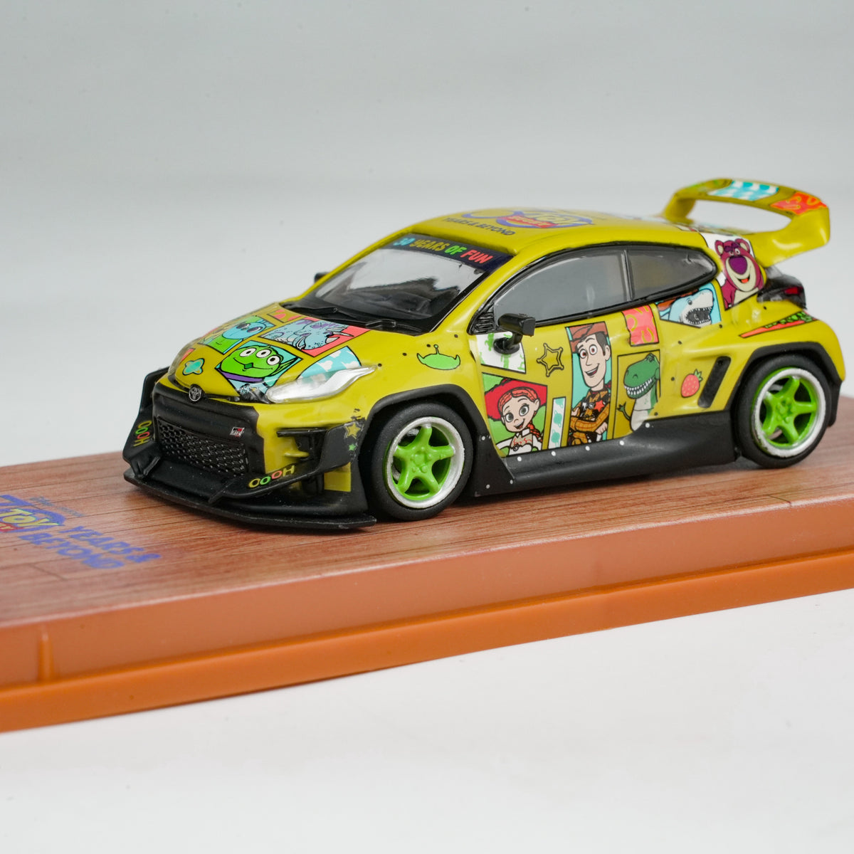Tarmac Works 1:64 Pandem Toyota GR Yaris Toy Story - 30th Anniversary T64-080-TS
