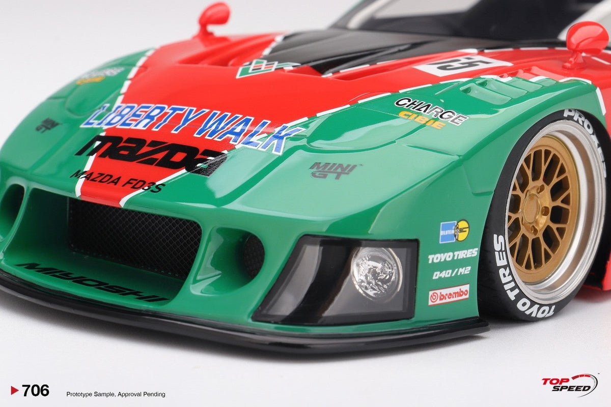 [Preorder] Topspeed 1:18 MAZDA RX-7 LB-Super Silhouette 787 TS0706