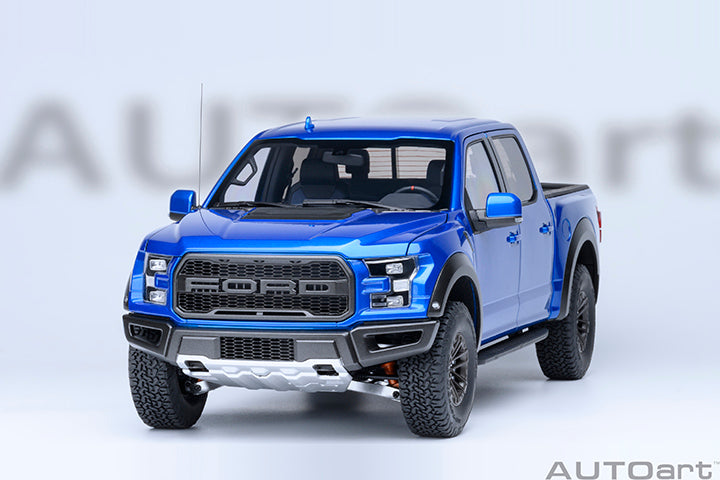 AUTOart 1:18 Ford F-150 Raptor Supercrew 2019 Velocity Blue 72949