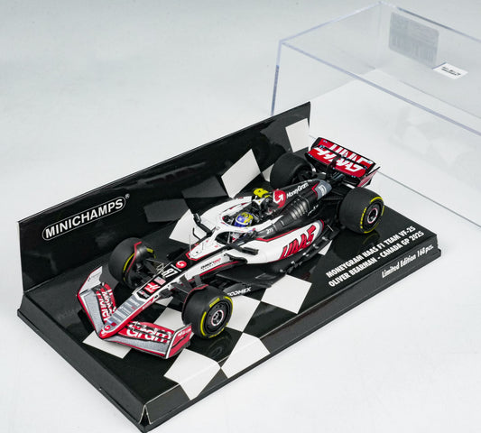 MINICHAMPS 1:43 MONEYGRAM HAAS F1 TEAM VF-25 - OLIVER BEARMAN - 2025 417251087