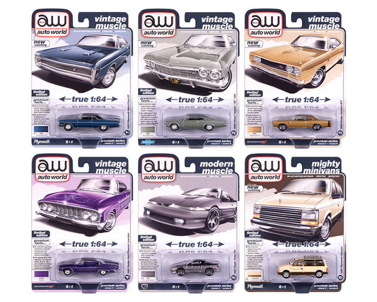 Auto World 1:64 2025 Premium Release 2 Assortment Version B AW64512/06B