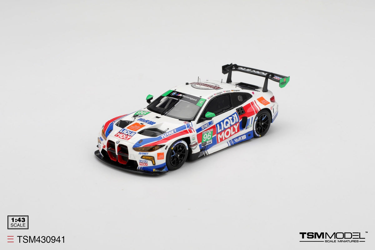 [Preorder] TSM 1:43 BMW M4 GT3 EVO #96 Turner Motorsport  2025 IMSA Daytona 24 Hrs	TSM430941