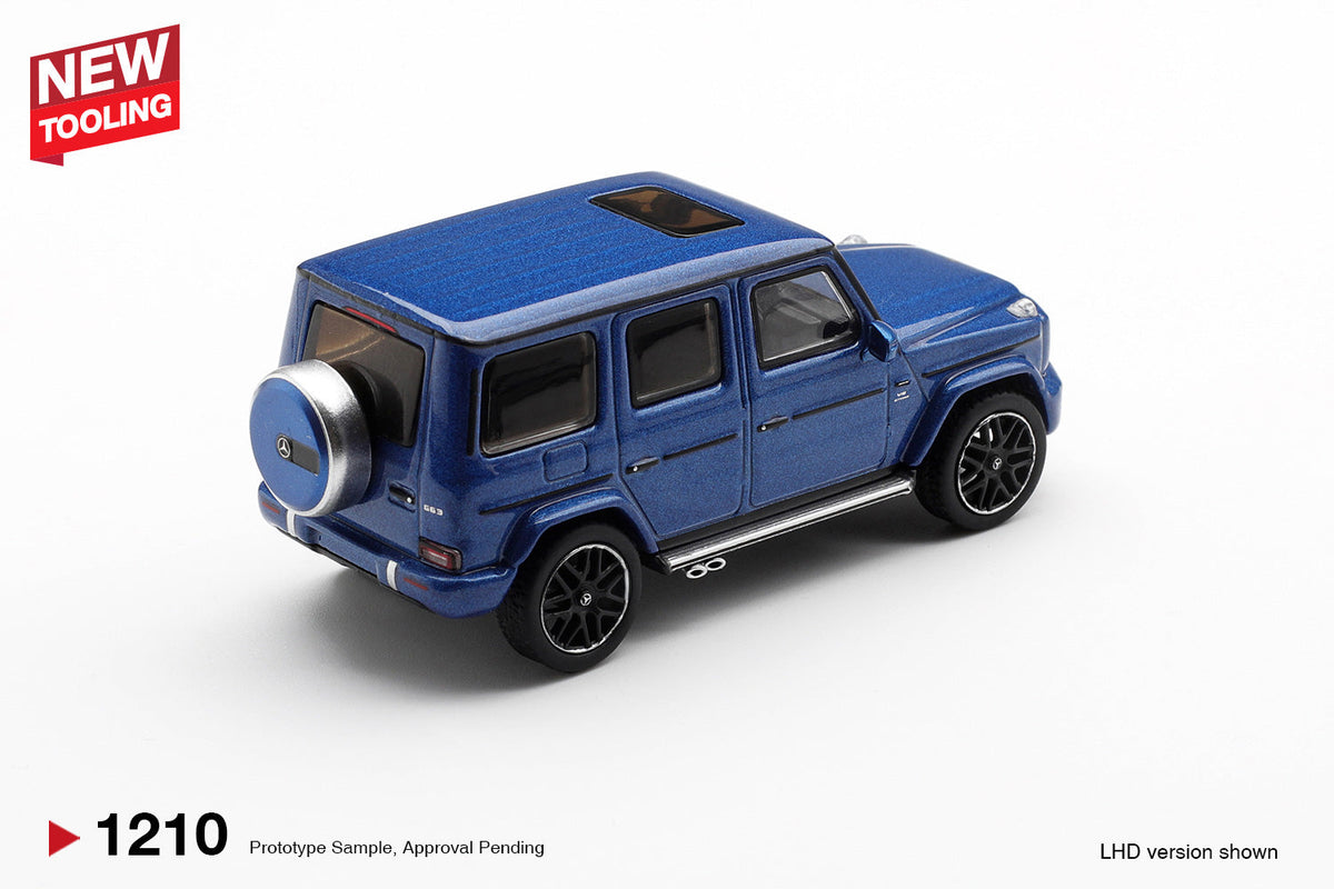 [Preorder] MINI GT 1:64 Mercedes-AMG G 63 Metallic Blue MGT01210