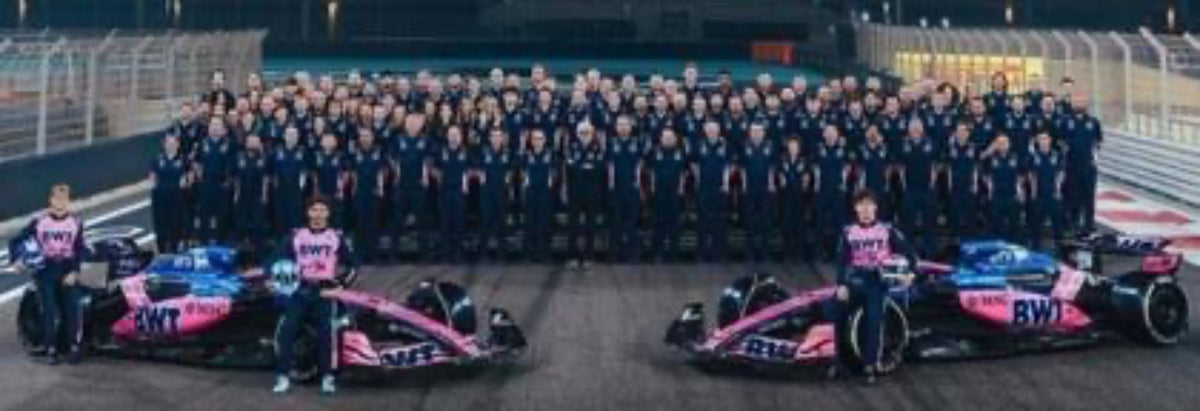 [Preorder] Spark 1:64 BWT Alpine Formula One Team A525 Abu Dhabi GP 2025 Pierre Gasly & Franco Colapinto Merci, Viry 64S083