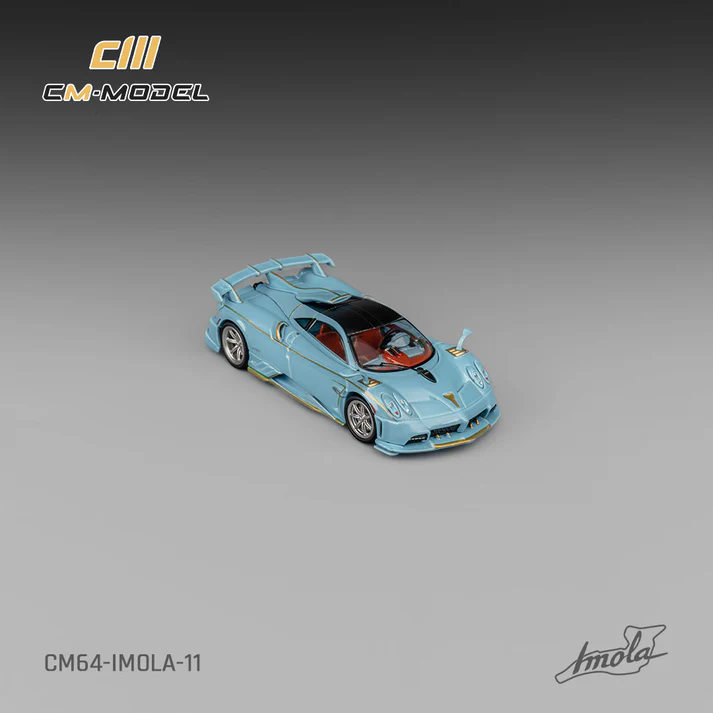 [Preorder] CM Model 1:64 Pagani Imola Azzurro Sardegna CM64-IMOLA-11