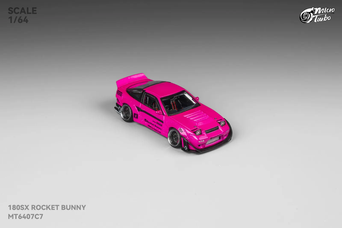 Microturbo 1:64 Custom 180SX RB Magenta MT6407C7