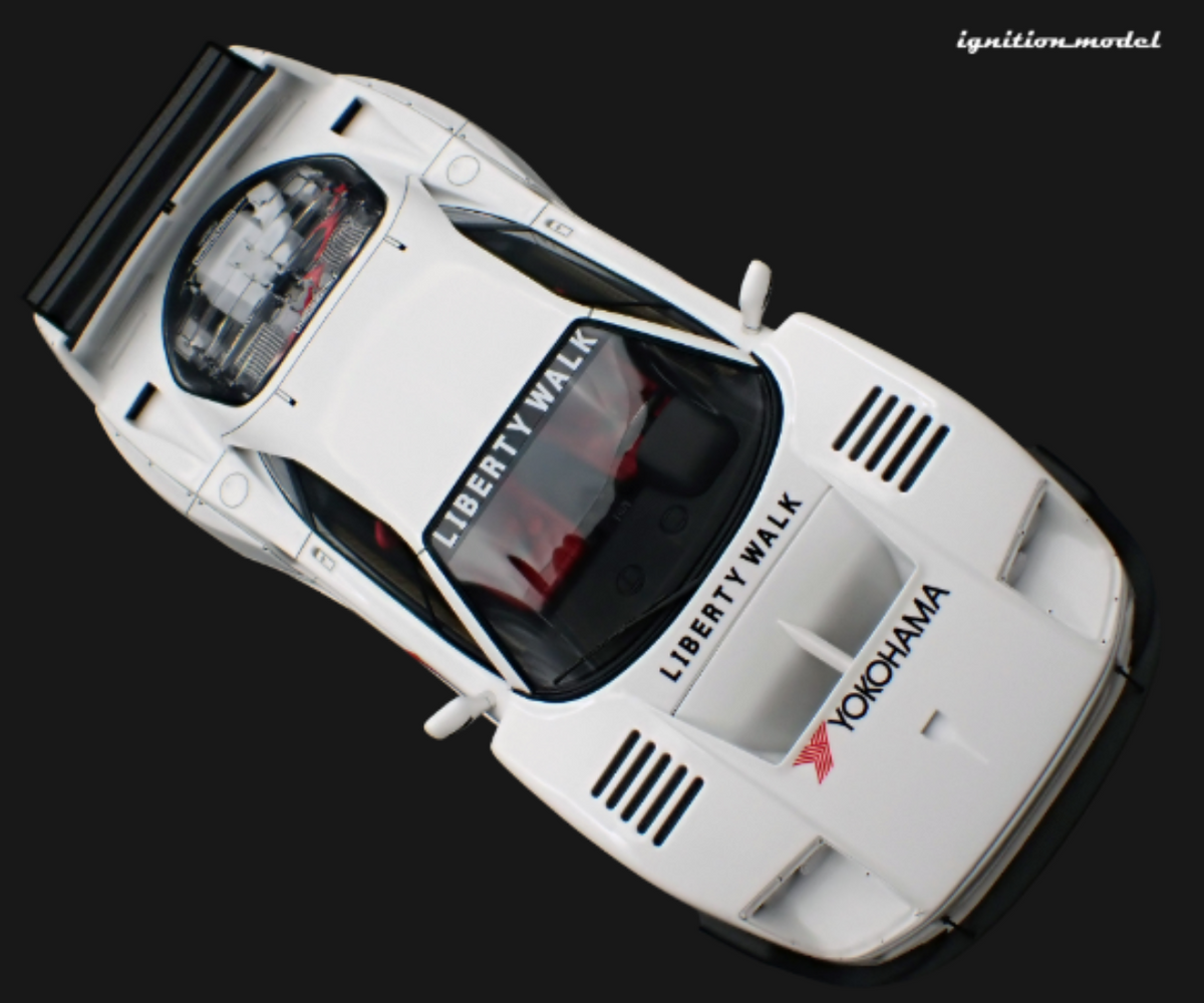 Ignition Model 1:18 LB-Works Ferrari F40 White IG3752