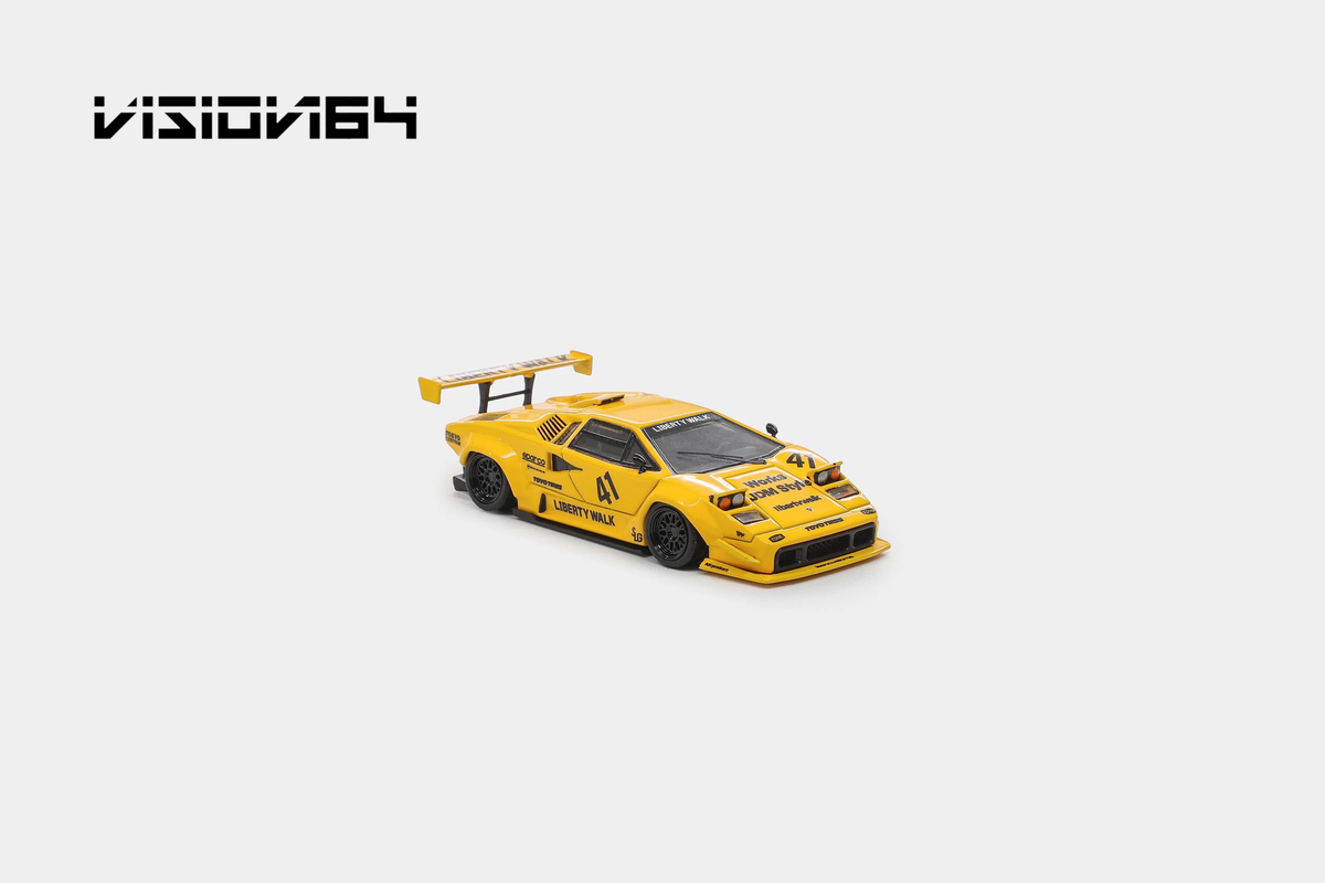Vision64 1:64 LB Lamborghini Countach (6 Versions)
