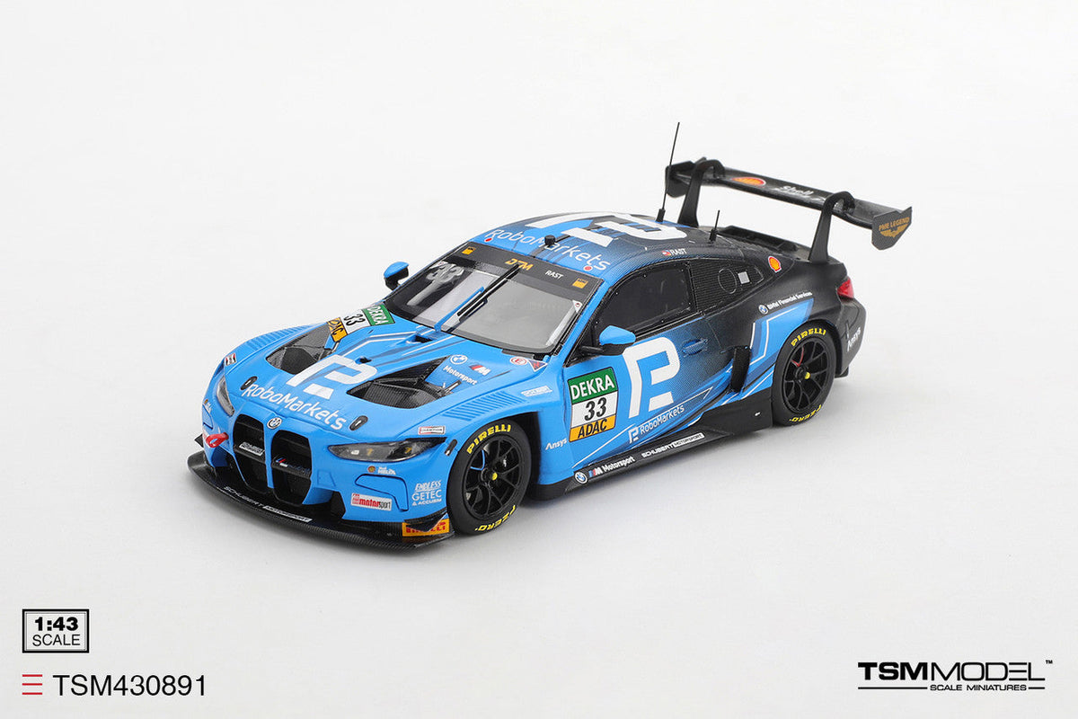 [Preorder] TSM 1:43 BMW M4 GT3 EVO #33 Schubert Motorsport 2025 DTM Zandvoort Race 1 Winner TSM430891