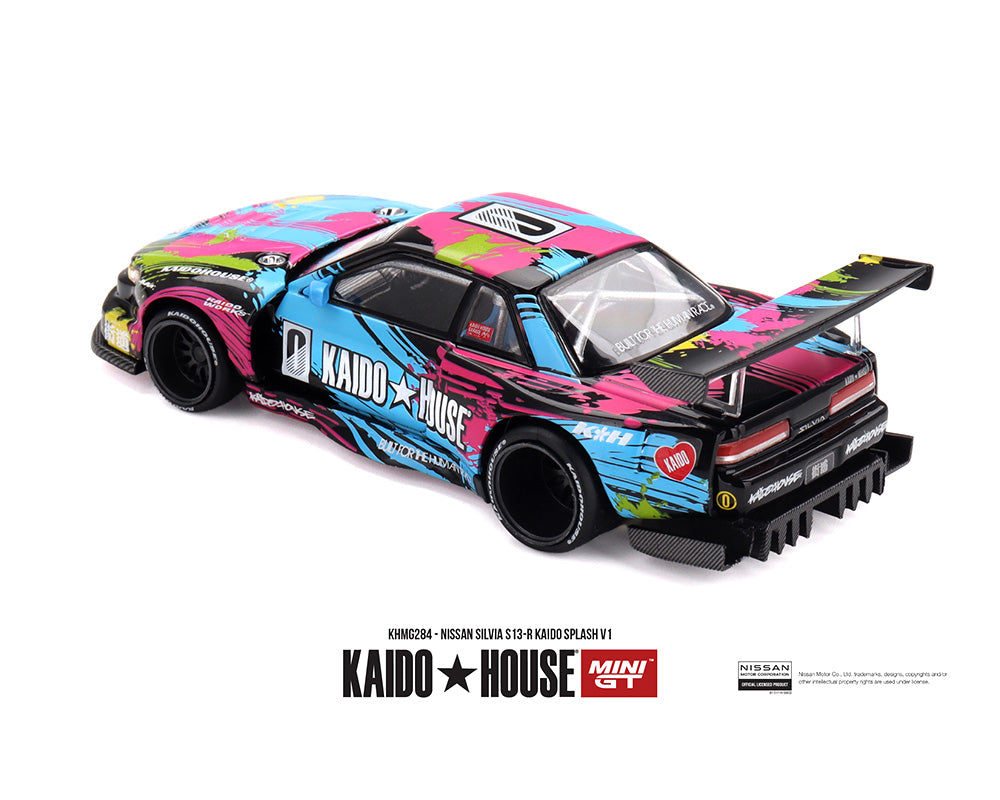 [Preorder] Kaido House x Mini GT 1:64 Nissan Silvia S13-R Kaido Splash V1- Limited Edition KHMG284