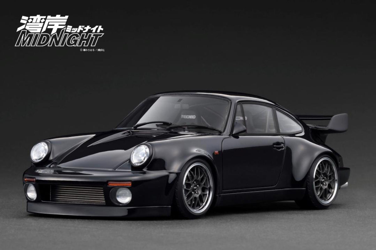 Ignition Model 1:18 Porsche Blackbird (964) Black MIDNIGHT IG3594