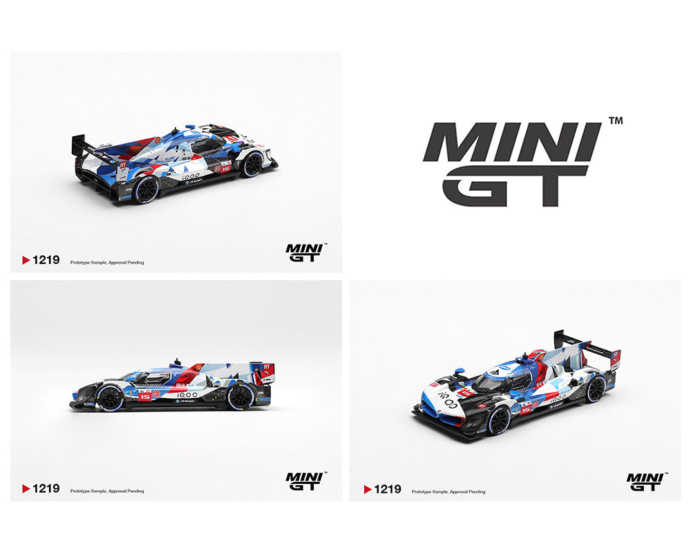 [Preorder] Mini GT 1:64 BMW M Hybrid V8 Hypercar #15 BMW M TEAM WRT 2024 Le Mans 24 Hrs MGT01219-BL