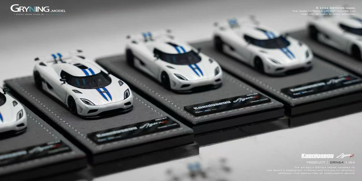 GRYNING Model 1:64 Koenigsegg Agera R (3 Colours)