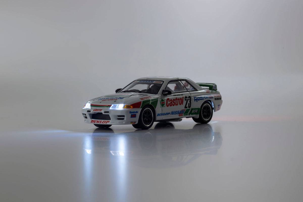 Kyosho 1:64 Castrol Skyline GT-R(R32) Gr.A 1990#23 07012LC