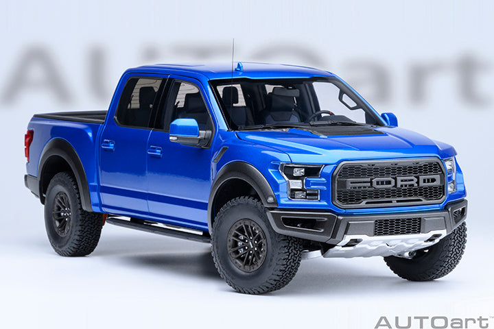 AUTOart 1:18 Ford F-150 Raptor Supercrew 2019 Velocity Blue 72949