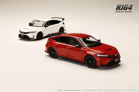 Hobby Japan 1:64 Honda CIVIC TYPE R (FL5) RACING BLACK Package 2025 (6 Colours) HJ644063R/HJ644063W/HJ644063BK/HJ644063L/HJ644063GM/HJ644063Y