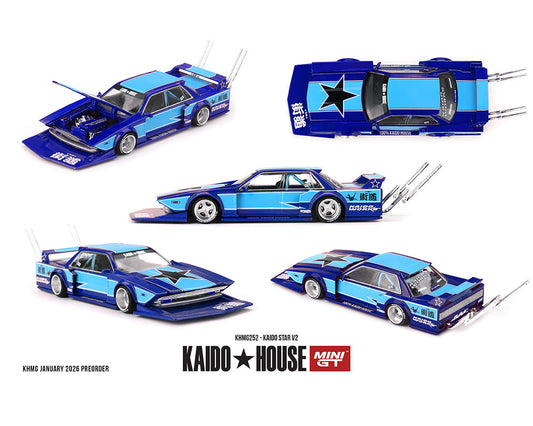[Preorder] Kaido House x Mini GT 1:64 KAIDO STAR V2 KHMG252