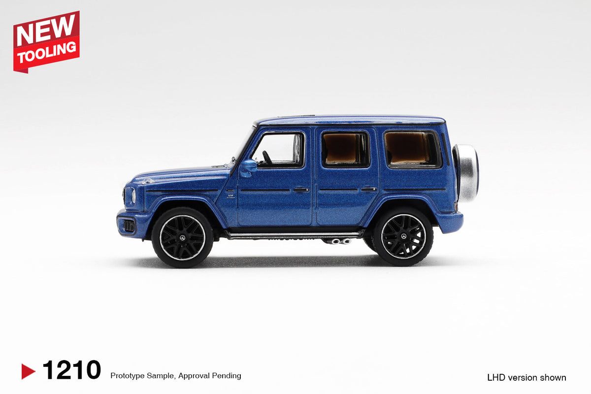 [Preorder] MINI GT 1:64 Mercedes-AMG G 63 Metallic Blue MGT01210