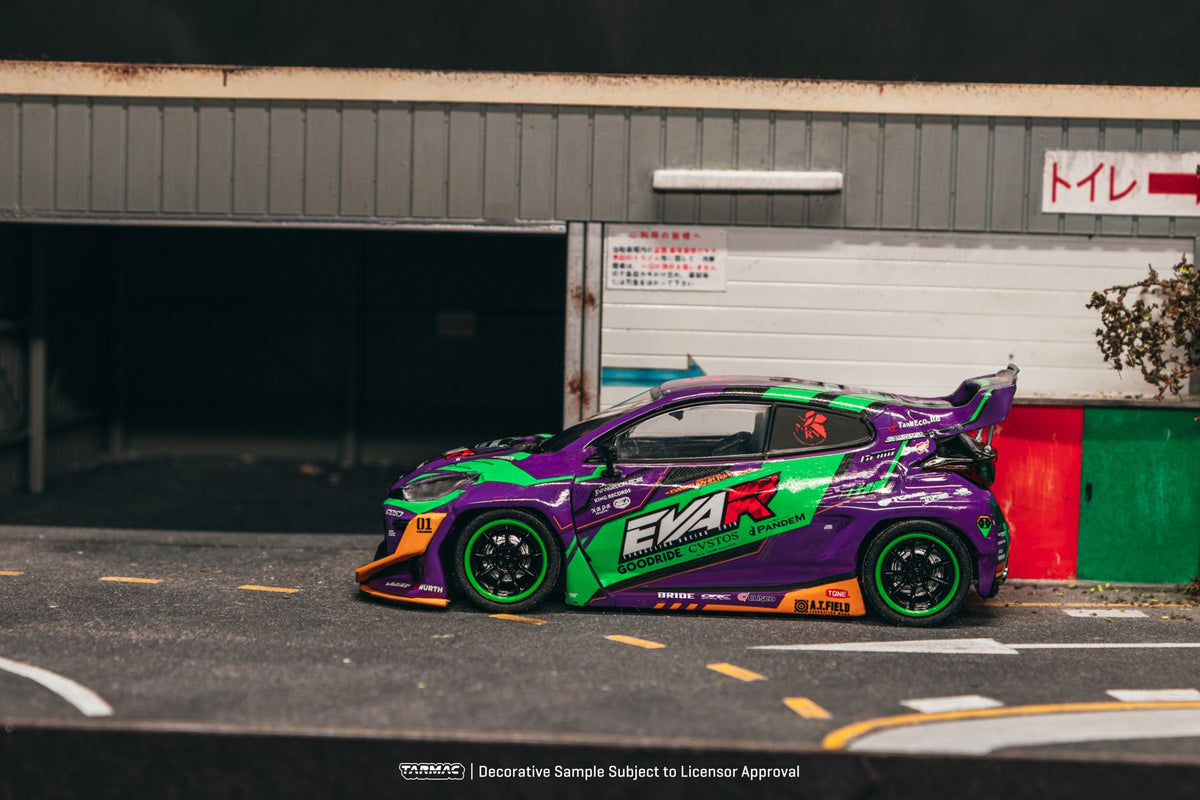 [Preorder] Tarmac Works 1:43 Pandem Toyota GR Yaris EVA Racing T43-025-EVA