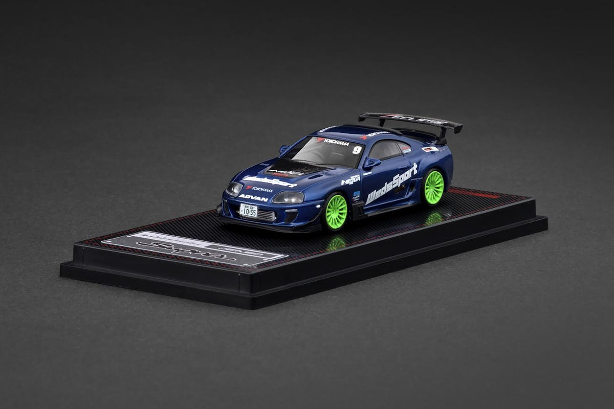 Ignition Model 1:64 Toyota Supra (JZA80) RZ Blue Metallic IG3843