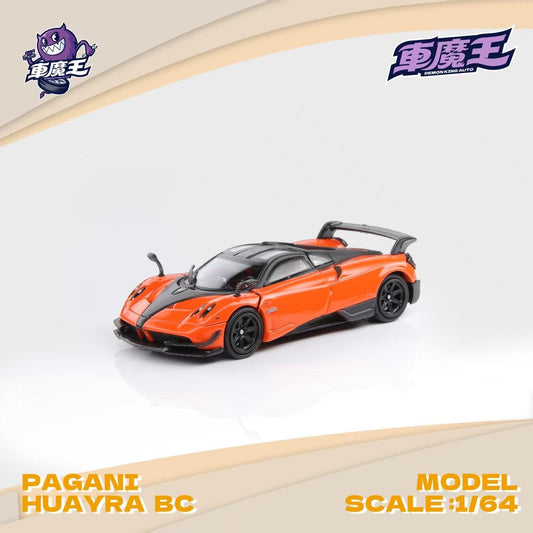 DEMON KING AUTO 1:64 Pagani Huayra BC Orange