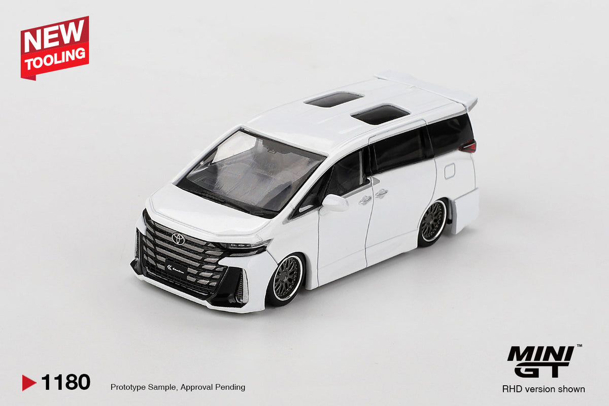 [Preorder] Mini GT 1:64 Toyota Vallfire 40 KUHL White MGT01180-BL