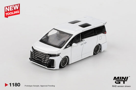 [Preorder] Mini GT 1:64 Toyota Vallfire 40 KUHL White MGT01180-BL