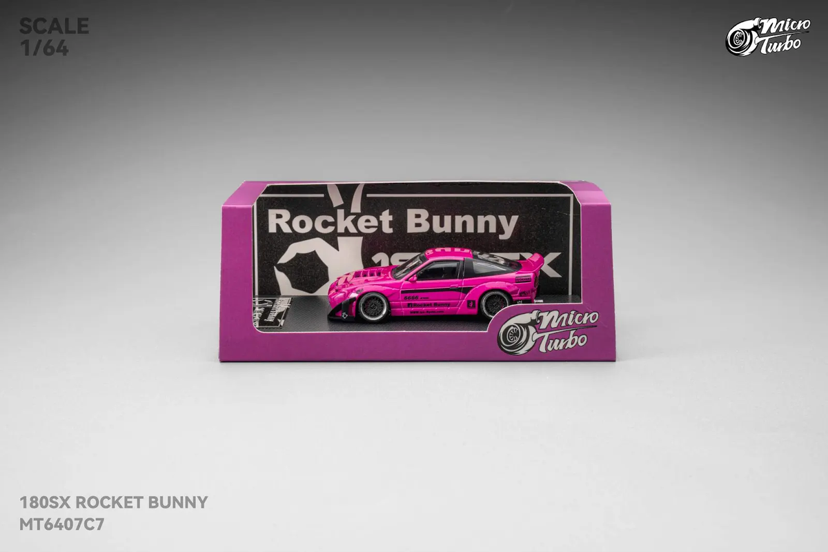 Microturbo 1:64 Custom 180SX RB Magenta MT6407C7