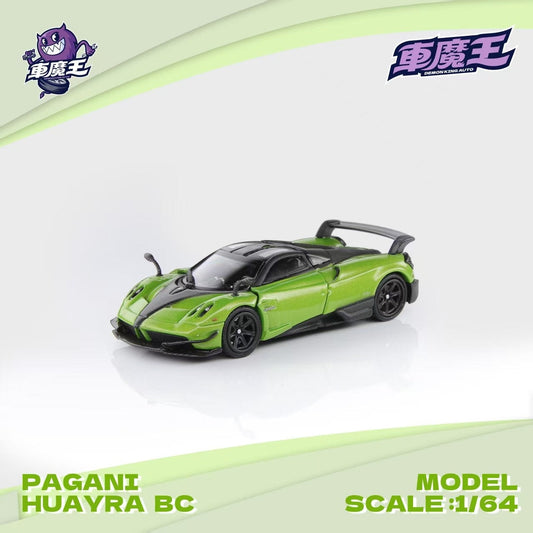 DEMON KING AUTO 1:64 Pagani Huayra BC Green