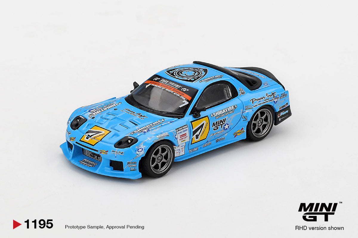 MINIGT 1:64 Mazda RX-7 RE-Amemiya 2025 D1GP MGT01195-BL