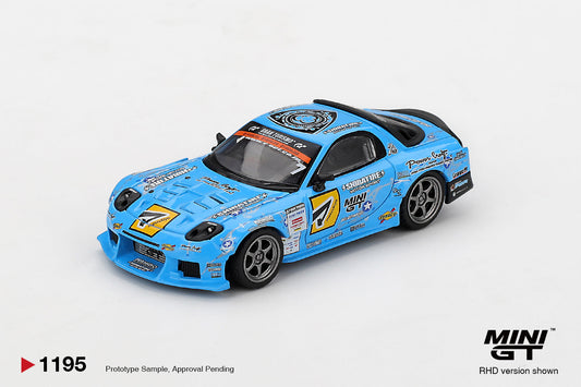 MINIGT 1:64 Mazda RX-7 RE-Amemiya 2025 D1GP MGT01195-BL