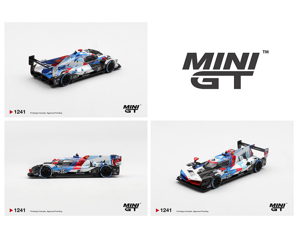 [Preorder] Mini GT 1:64 BMW M Hybrid V8 GTP #25 BMW M Team RLL 2024 IMSA Daytona 24 Hrs – Limited Edition MGT01241-BL