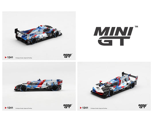 [Preorder] Mini GT 1:64 BMW M Hybrid V8 GTP #25 BMW M Team RLL 2024 IMSA Daytona 24 Hrs – Limited Edition MGT01241-BL